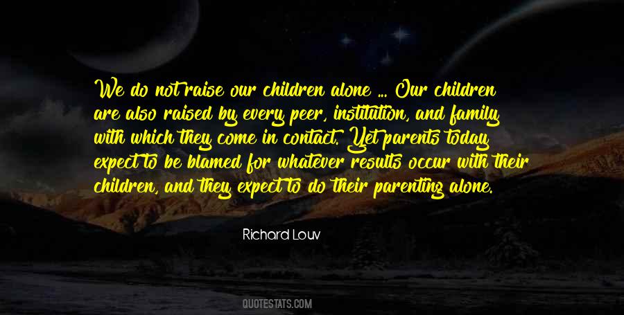 Family As An Institution Quotes #1225455