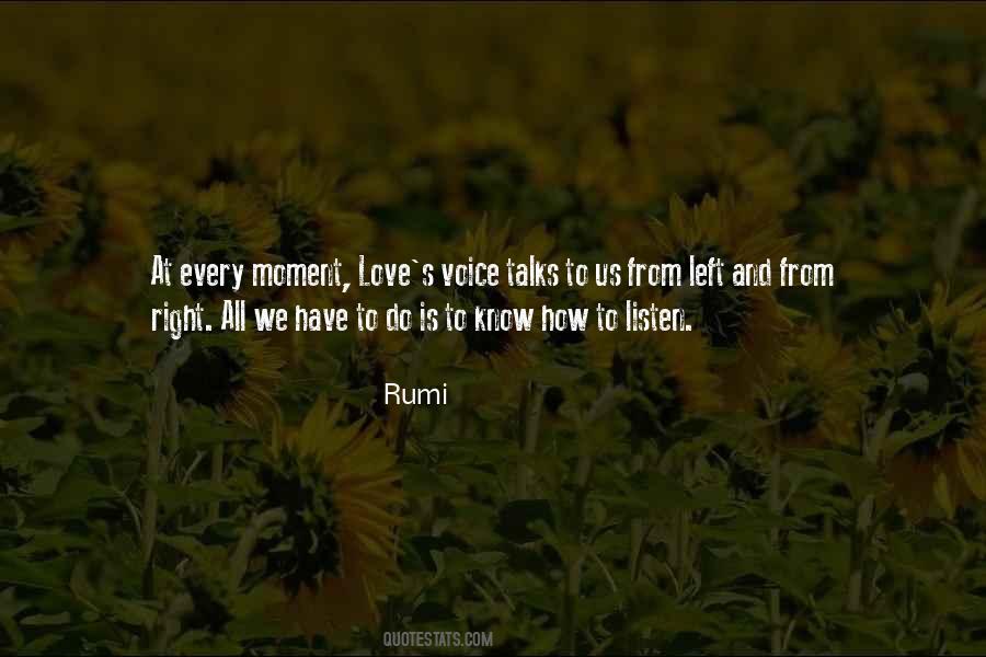 Quotes On Love Rumi #217146