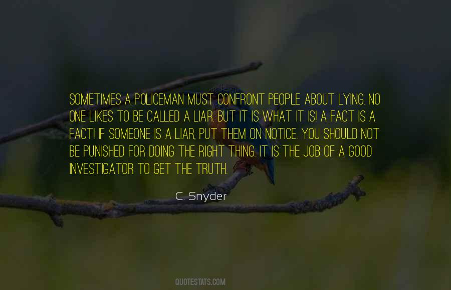 Quotes On Lying To Someone #194767