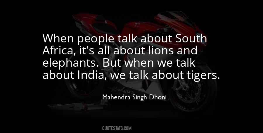 Quotes On M S Dhoni #768183