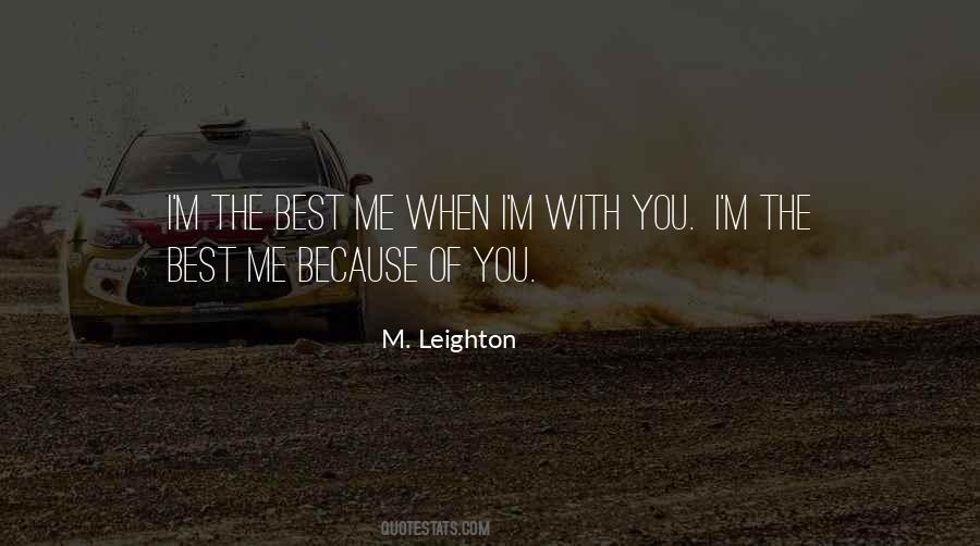 Quotes On M The Best #424547