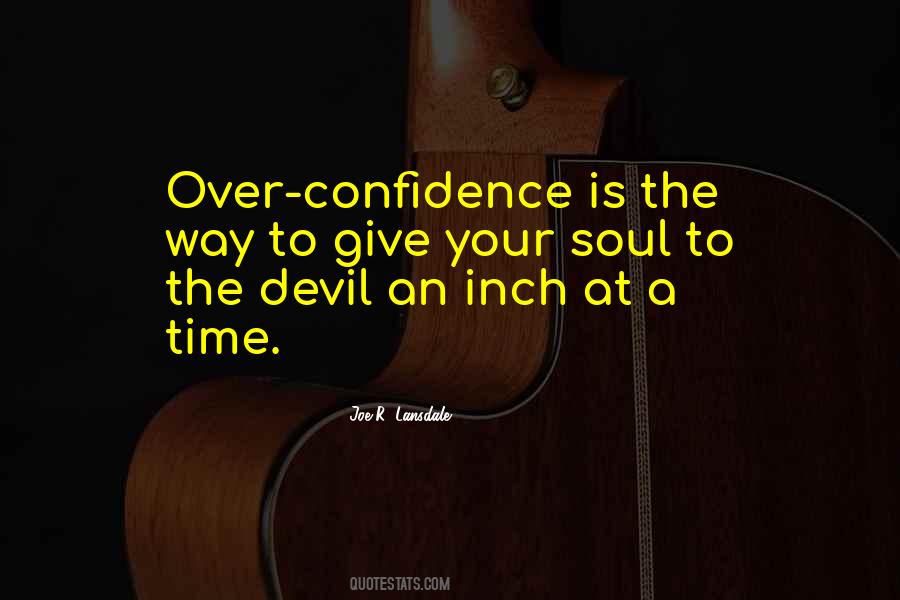 Over Confidence Quotes #3792