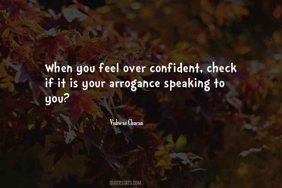 Over Confidence Quotes #988187