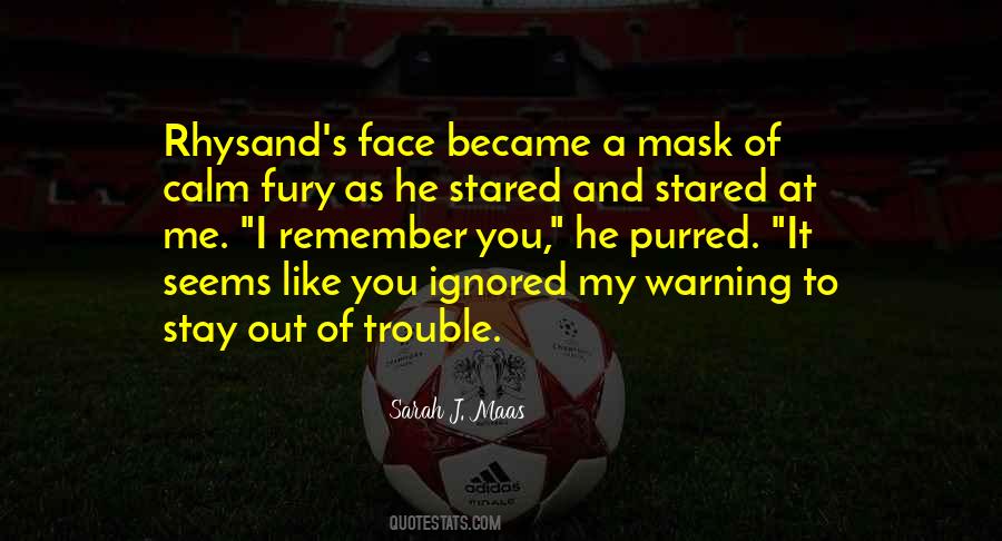 Mask Face Quotes #397440