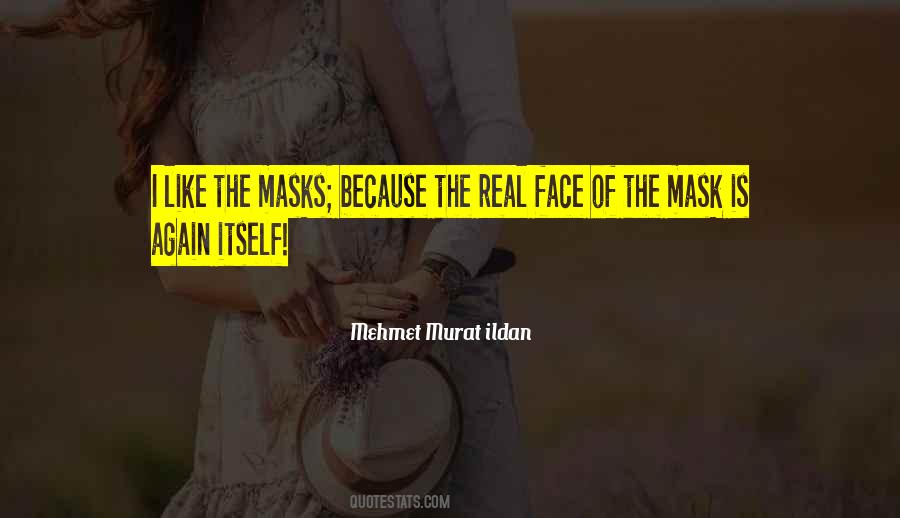 Mask Face Quotes #592148