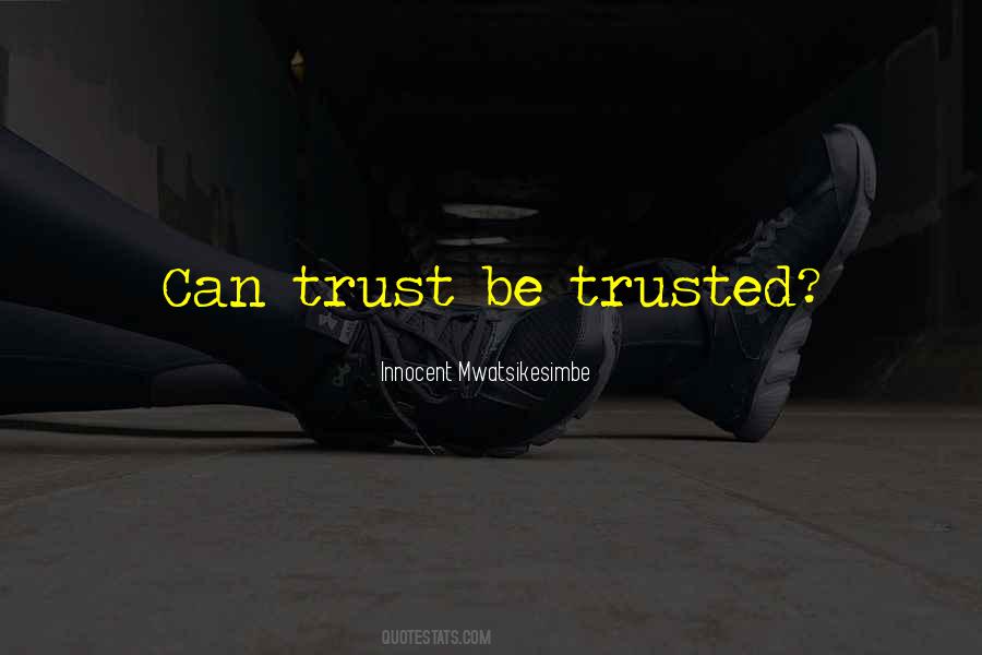 Quotes On Marriage Trust #1102895