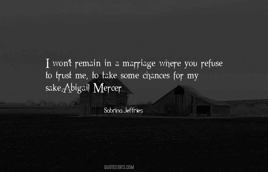 Quotes On Marriage Trust #1715432