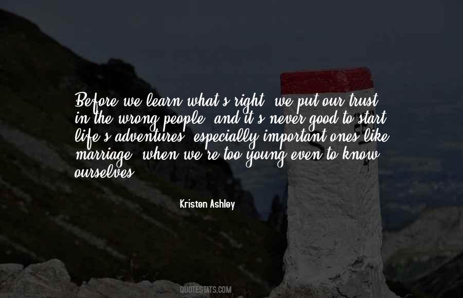 Quotes On Marriage Trust #275904