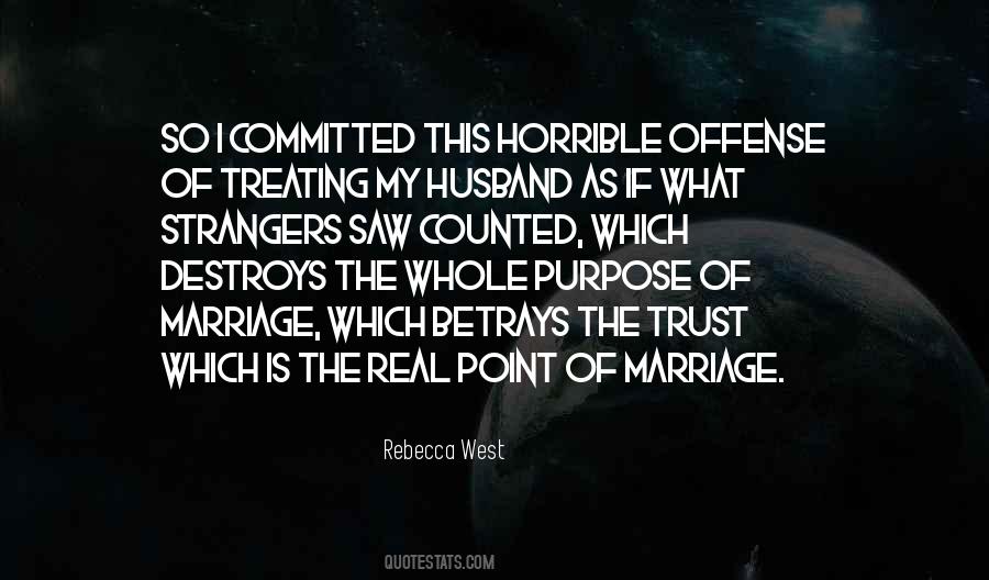 Quotes On Marriage Trust #830454