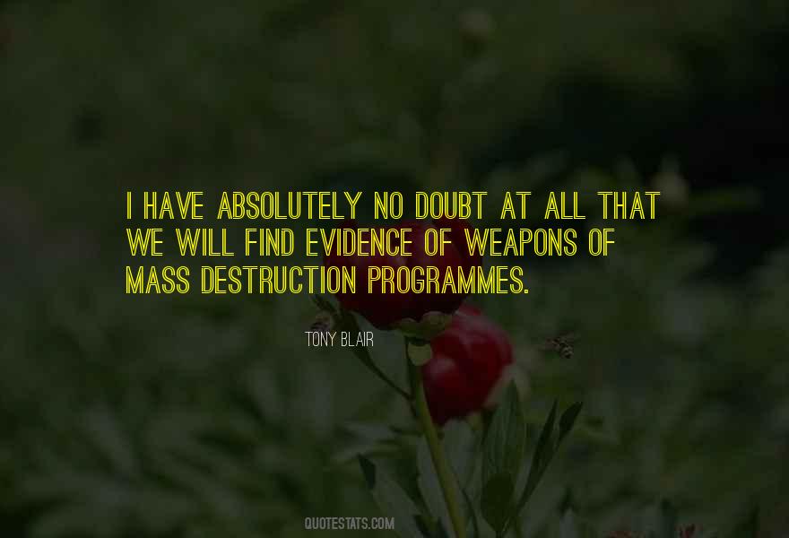 Quotes On Mass Destruction #948780