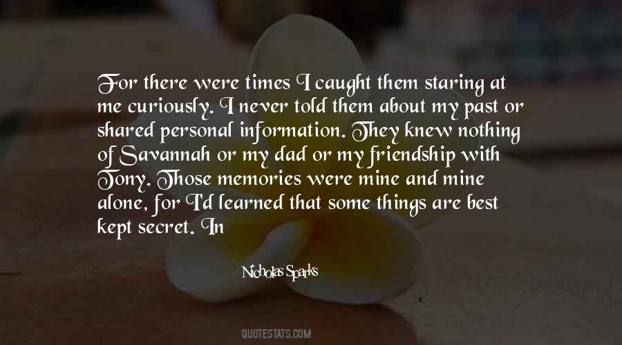 Quotes On Memories Of Friendship #1664725
