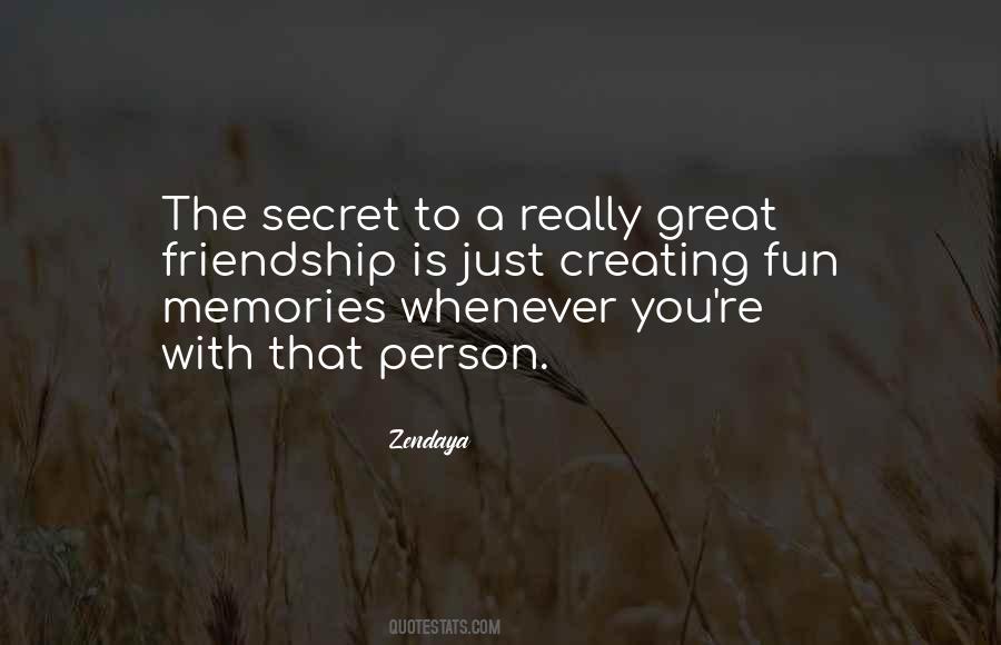 Quotes On Memories Of Friendship #796917