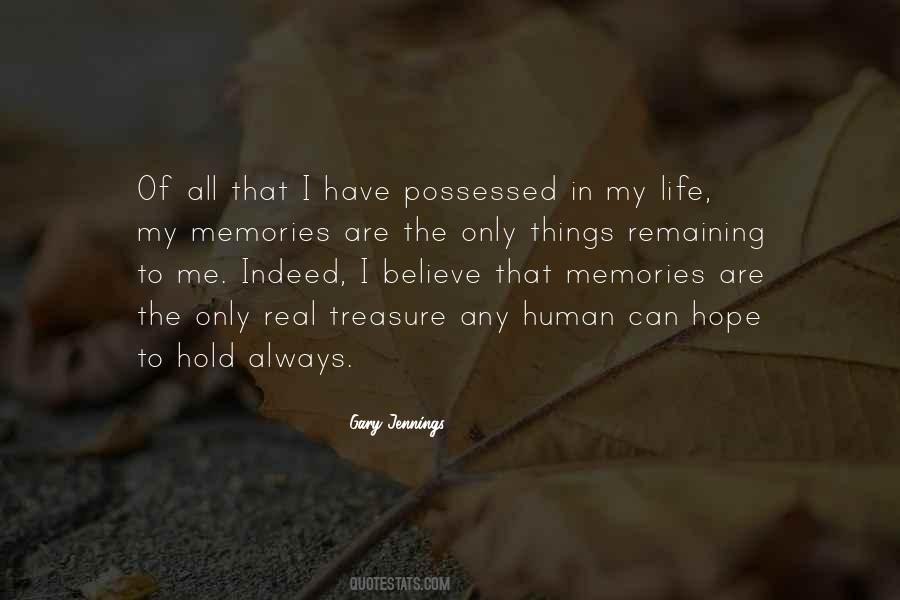 Quotes On Memories Of Life #360326