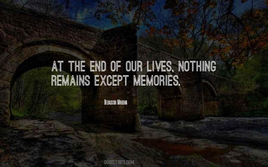 Quotes On Memories Of Life #360860