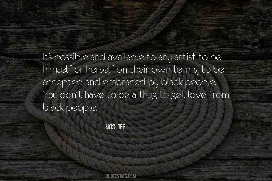 Black Artist Quotes #1114105