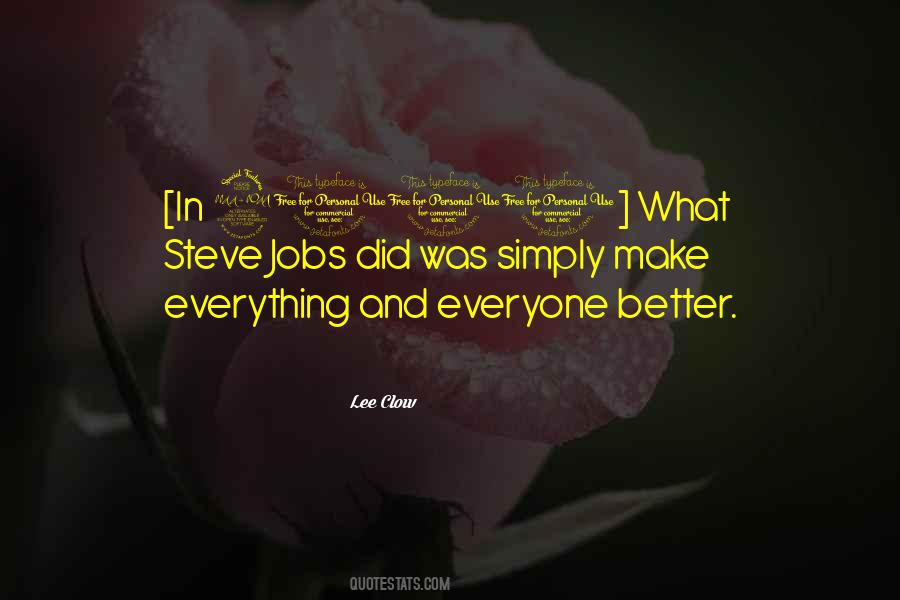 Better Jobs Quotes #182913