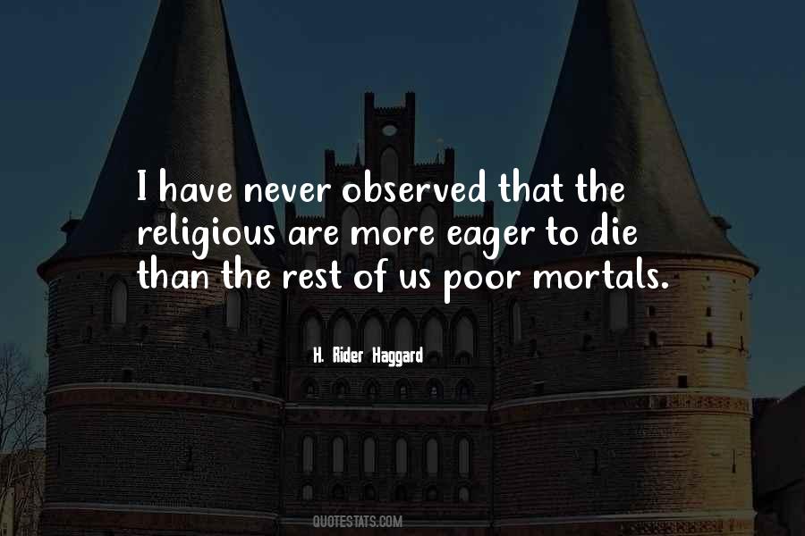 How The Poor Die Quotes #1859346