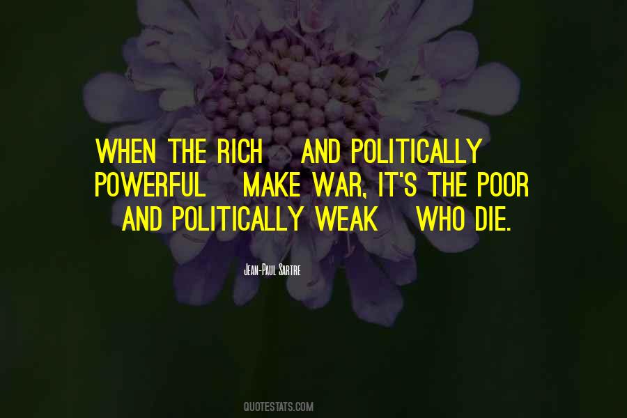 How The Poor Die Quotes #358335