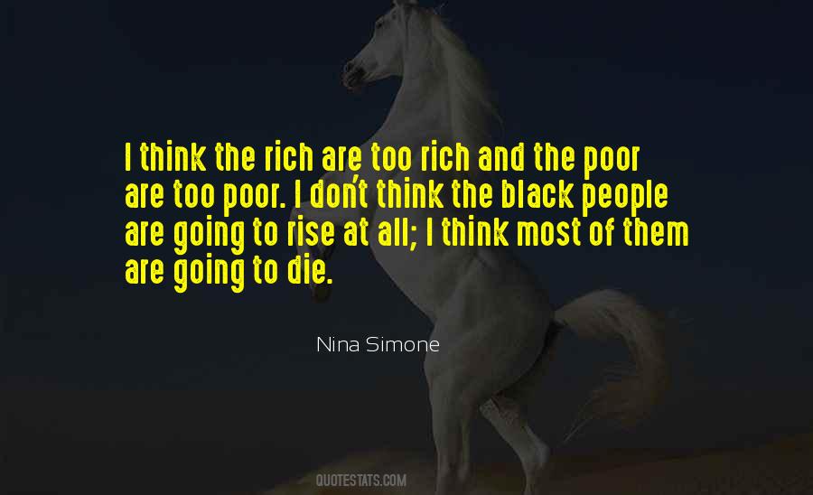 How The Poor Die Quotes #403247