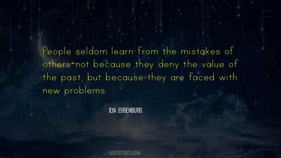 Quotes On Mistakes Of The Past #1395815