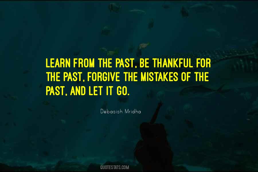 Quotes On Mistakes Of The Past #144231