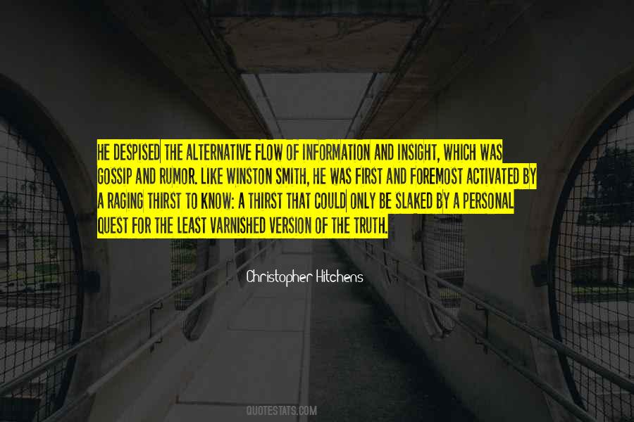 Alternative Truth Quotes #769553