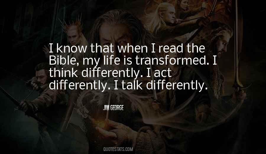 I Think Differently Quotes #341814