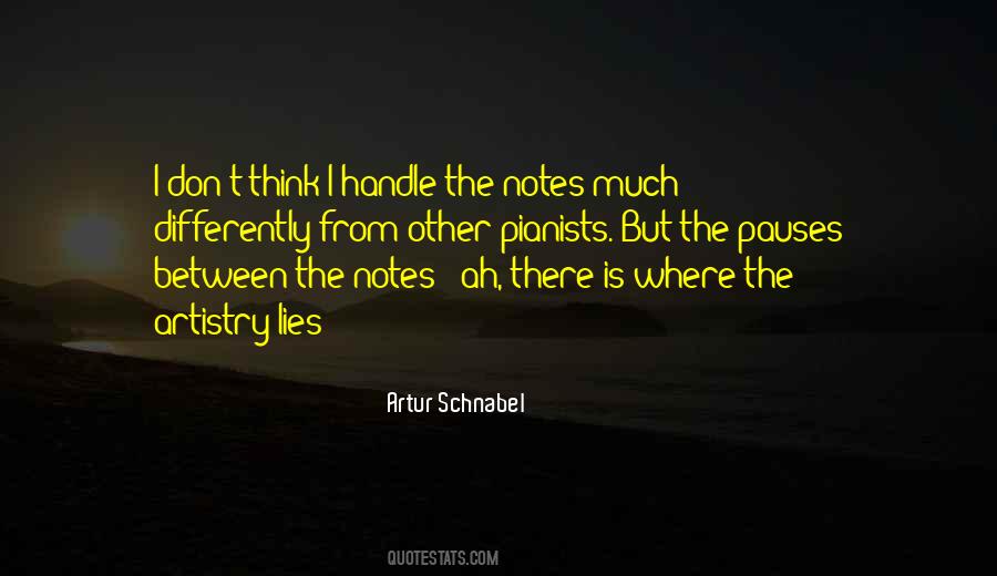 I Think Differently Quotes #837043