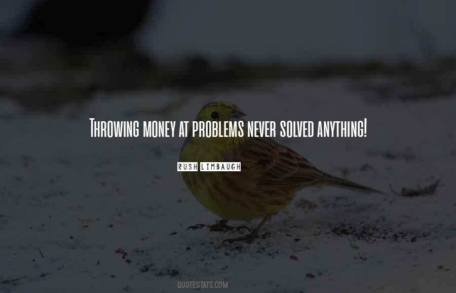 Quotes On Money Problems #1178448