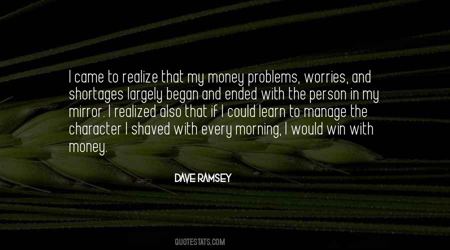 Quotes On Money Problems #1274762