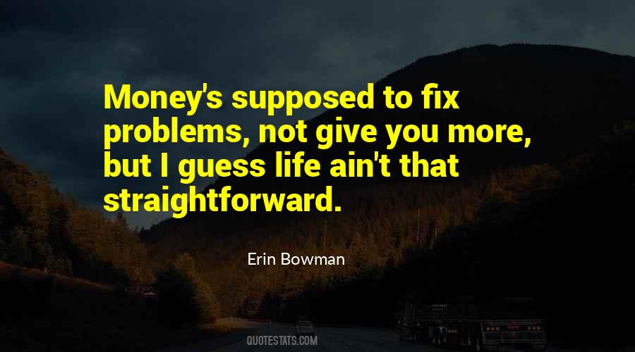 Quotes On Money Problems #135633