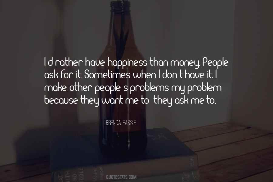 Quotes On Money Problems #275268