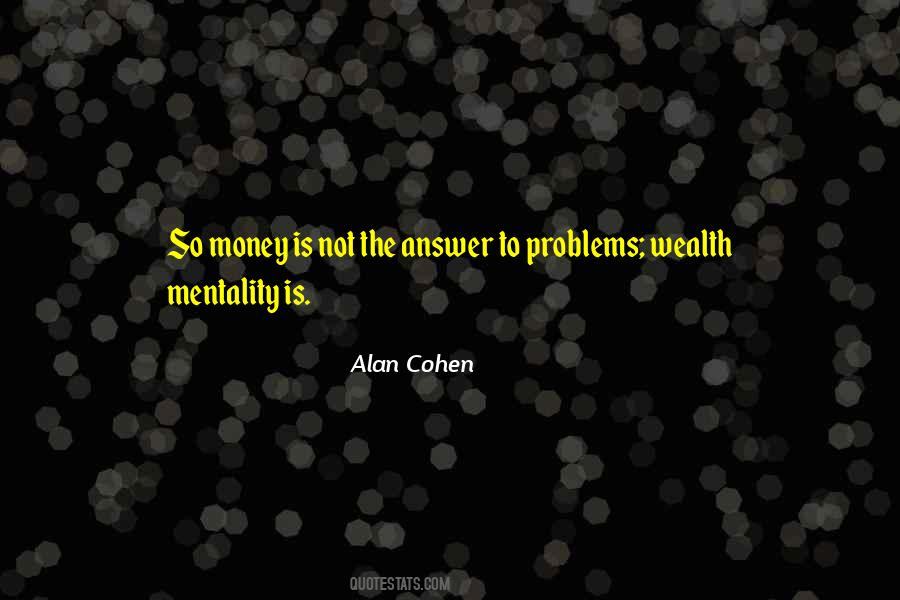 Quotes On Money Problems #520409