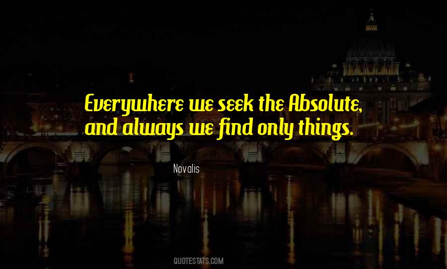 Seek And Find Quotes #101226