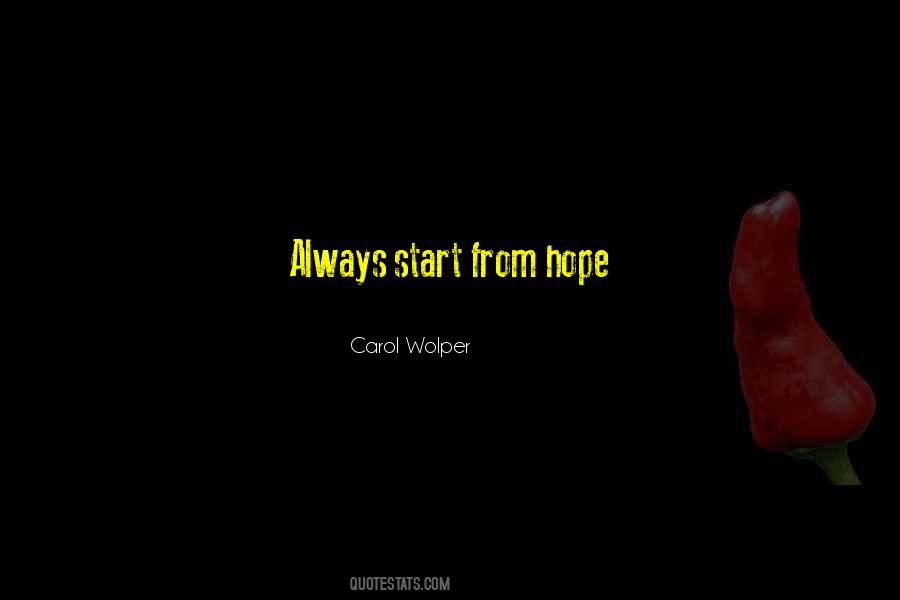 Hope From Quotes #74410