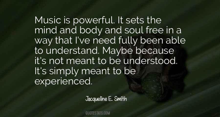 Quotes On Music And Soul #326608