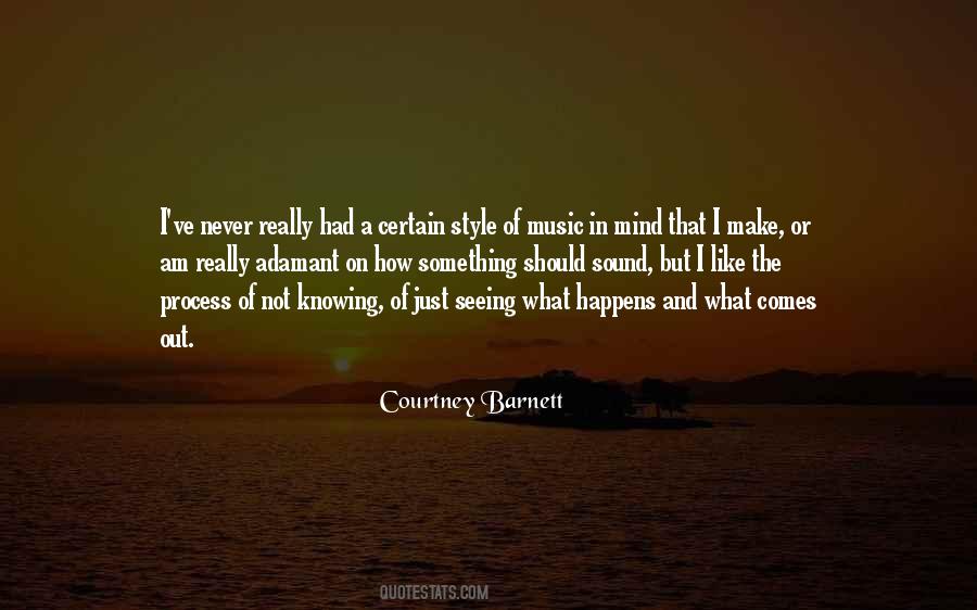 Quotes On Music And Style #1146713