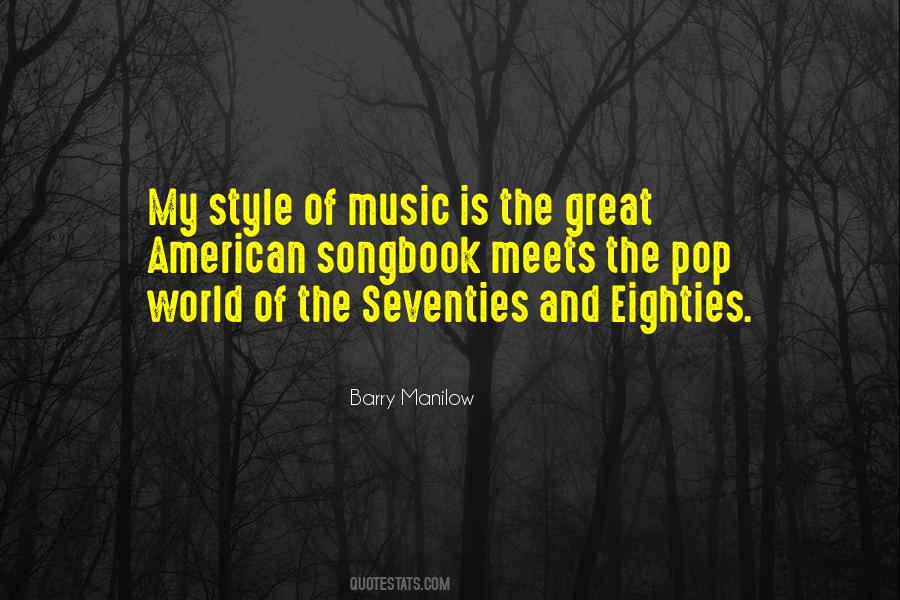 Quotes On Music And Style #45660