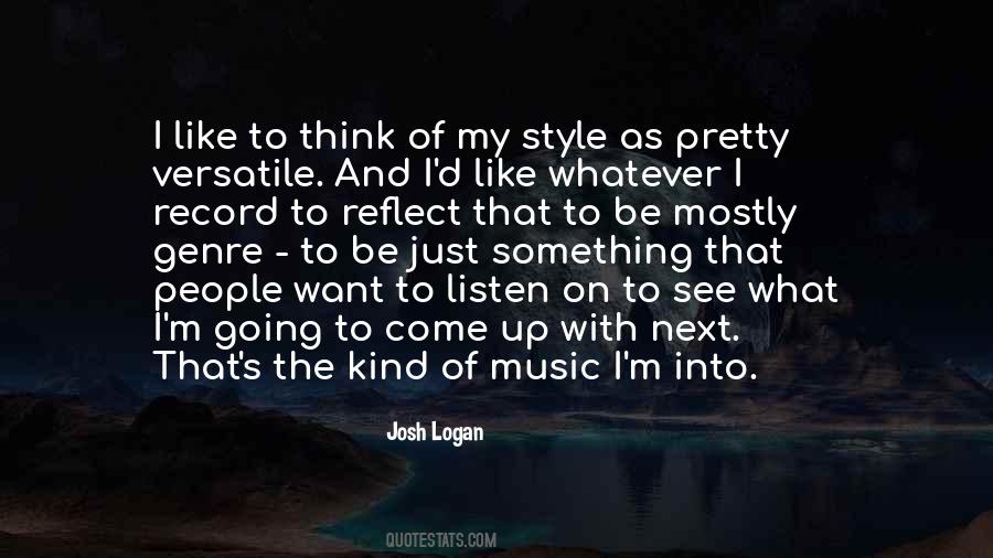 Quotes On Music And Style #775715