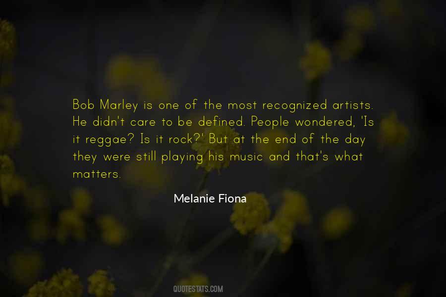 Quotes On Music Bob Marley #1408249