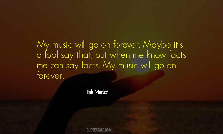 Quotes On Music Bob Marley #1469093