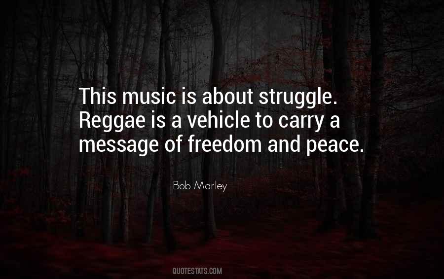 Quotes On Music Bob Marley #322340