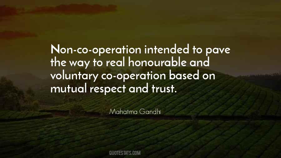 Quotes On Mutual Trust And Respect #1116471