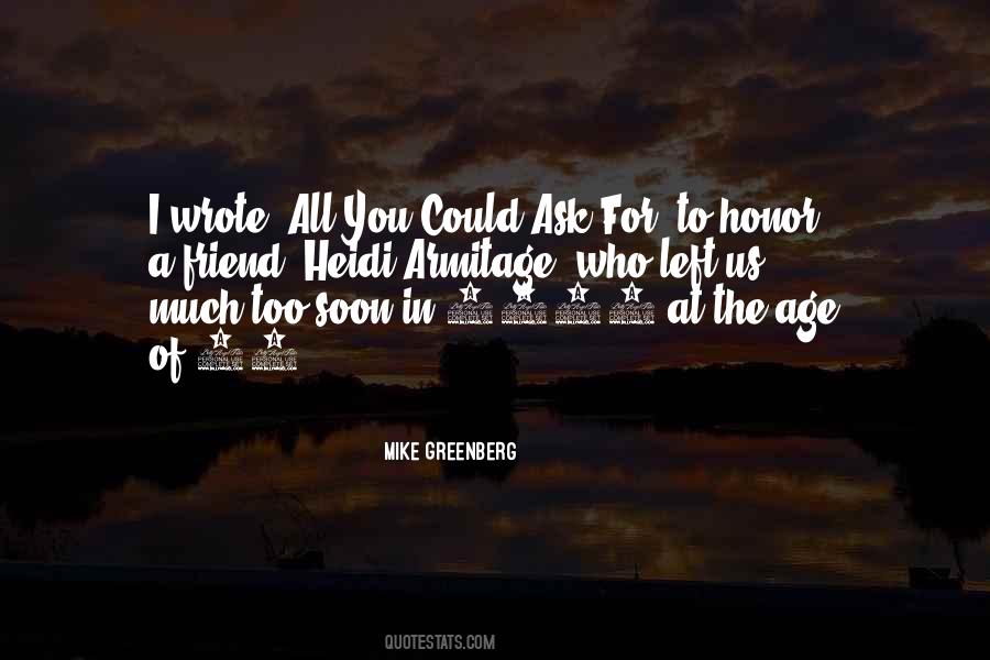 Quotes On My Friend Left Me #917113