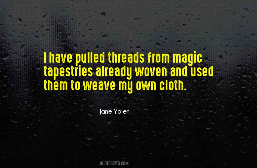 Quotes About Threads #1134008