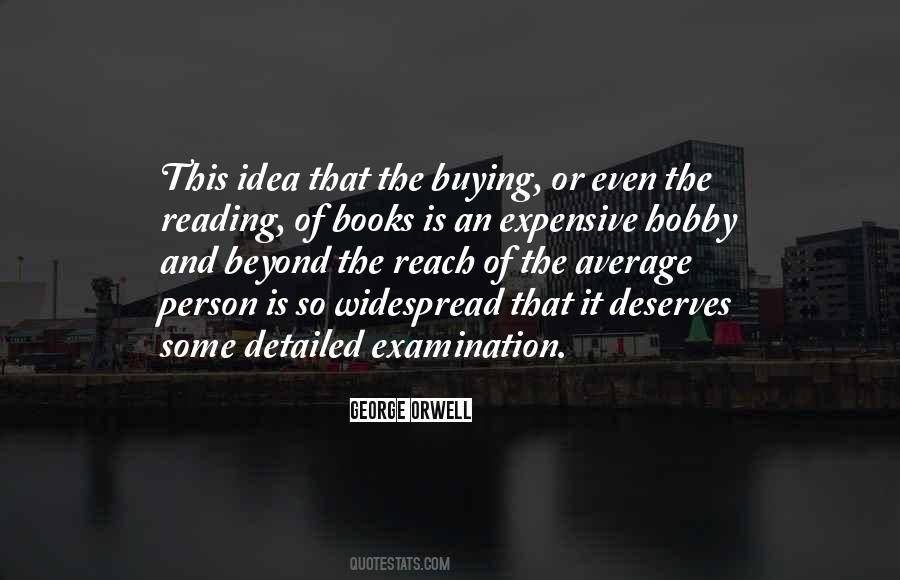 Quotes On My Hobby Reading Books #273159
