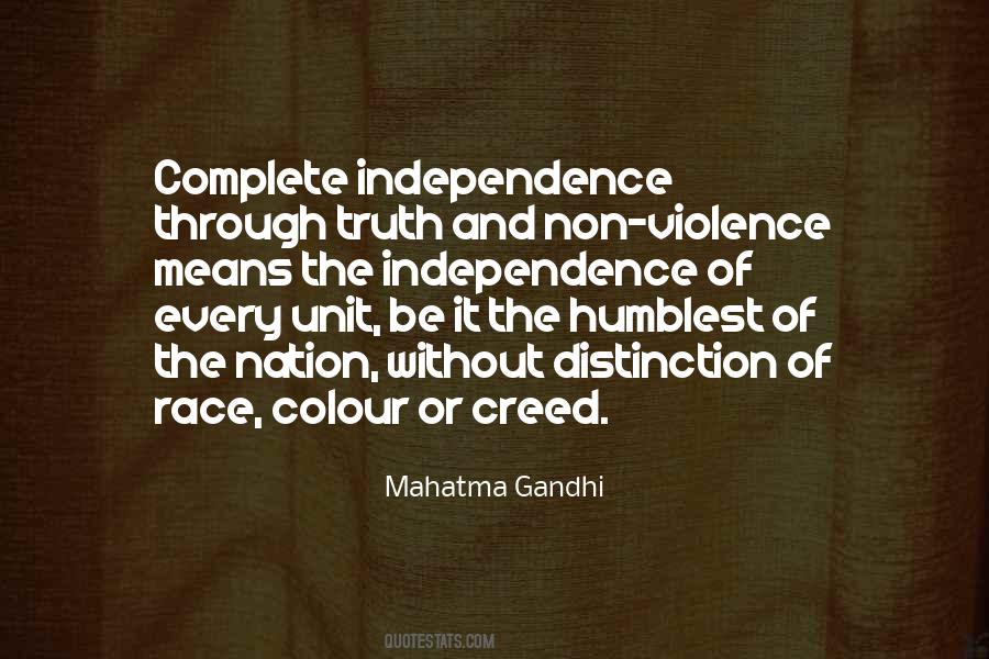 Quotes On Nation's Independence #452517