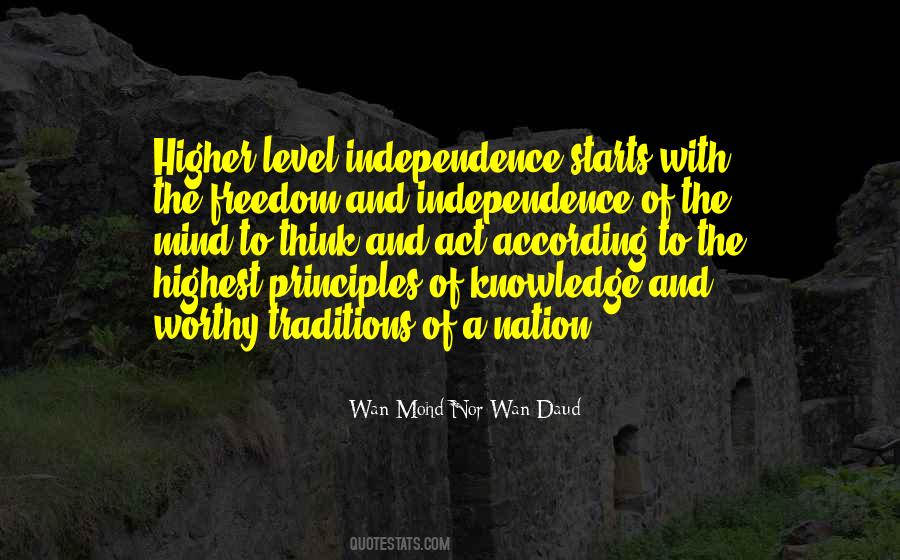 Quotes On Nation's Independence #610454
