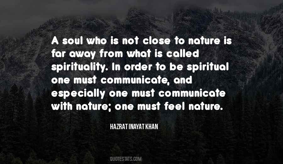 Quotes On Nature And Soul #262369