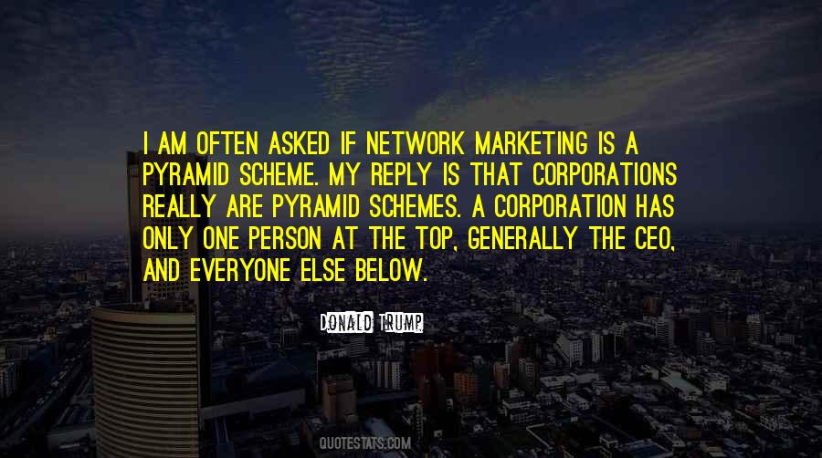 Quotes On Network Marketing By Donald Trump #1783684